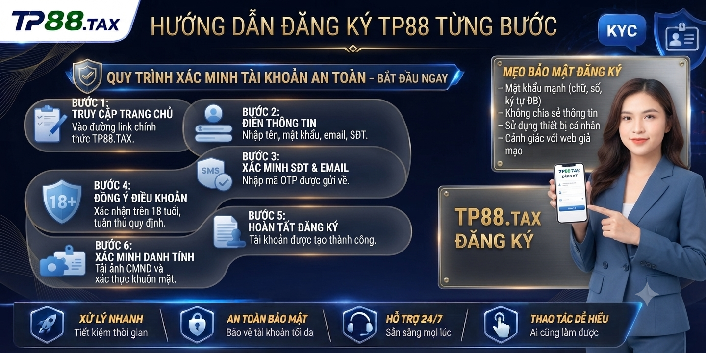 Hướng dẫn đăng ký TP88 từng bước