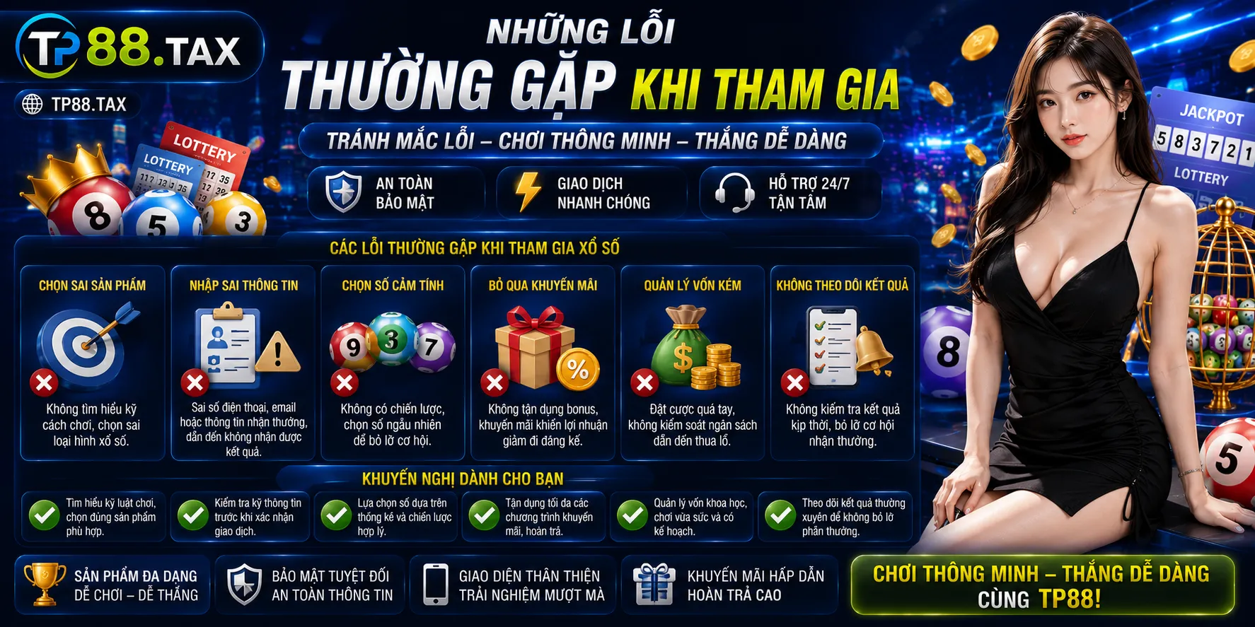 Những lỗi thường gặp khi tham gia